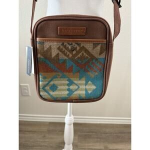 NWT Pendleton Journey West Crossbody Satchel